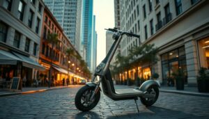 Elektro Scooter auf Rechnung